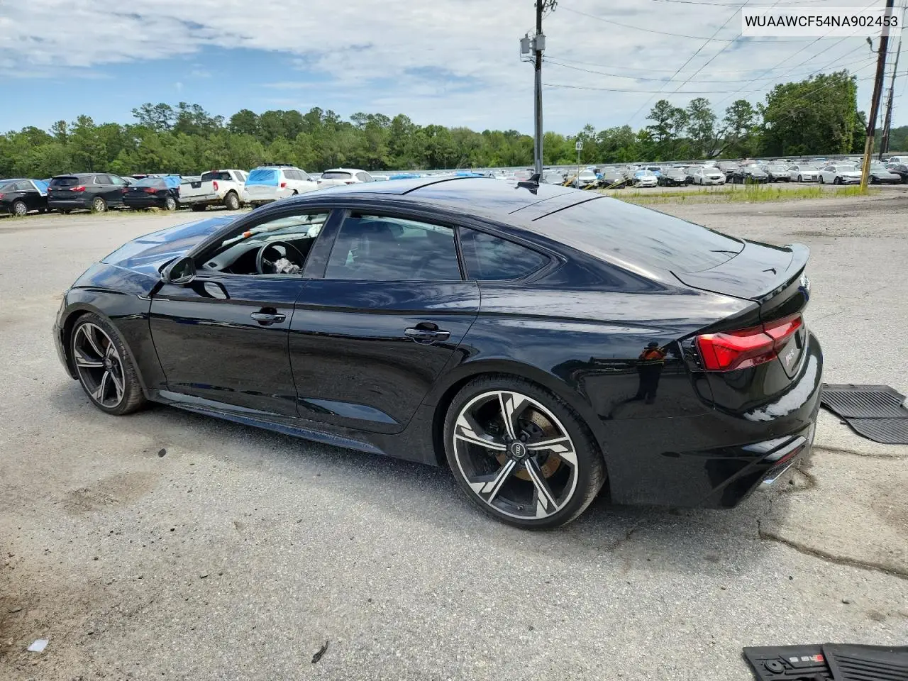 2022 Audi Rs5 VIN: WUAAWCF54NA902453 Lot: 59820665