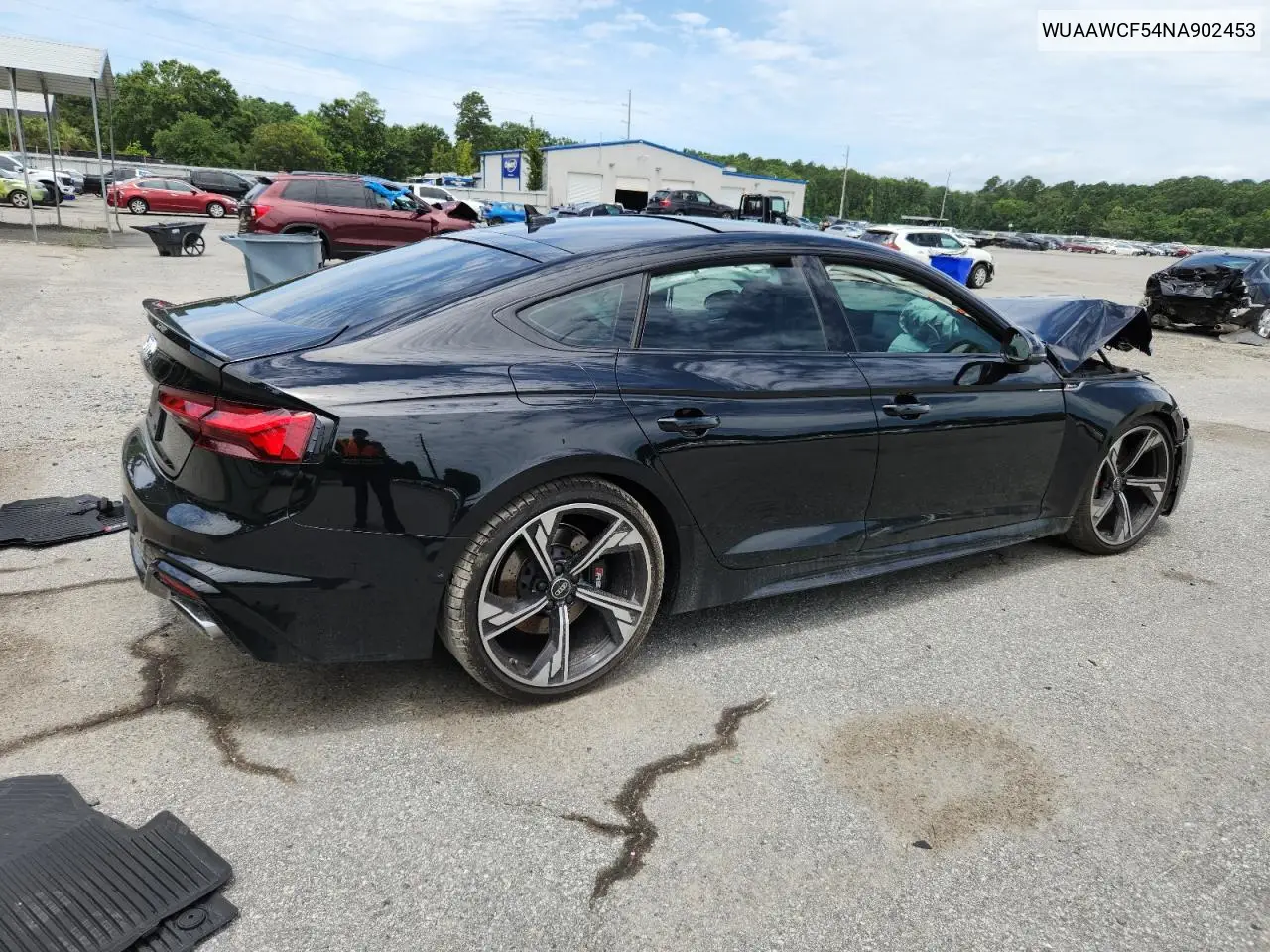 2022 Audi Rs5 VIN: WUAAWCF54NA902453 Lot: 59820665