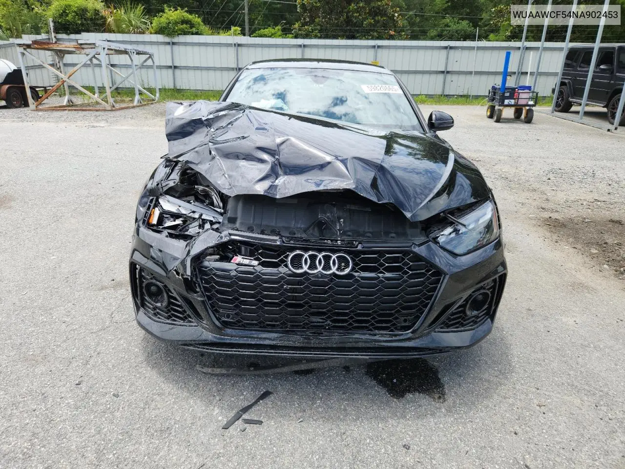 2022 Audi Rs5 VIN: WUAAWCF54NA902453 Lot: 59820665