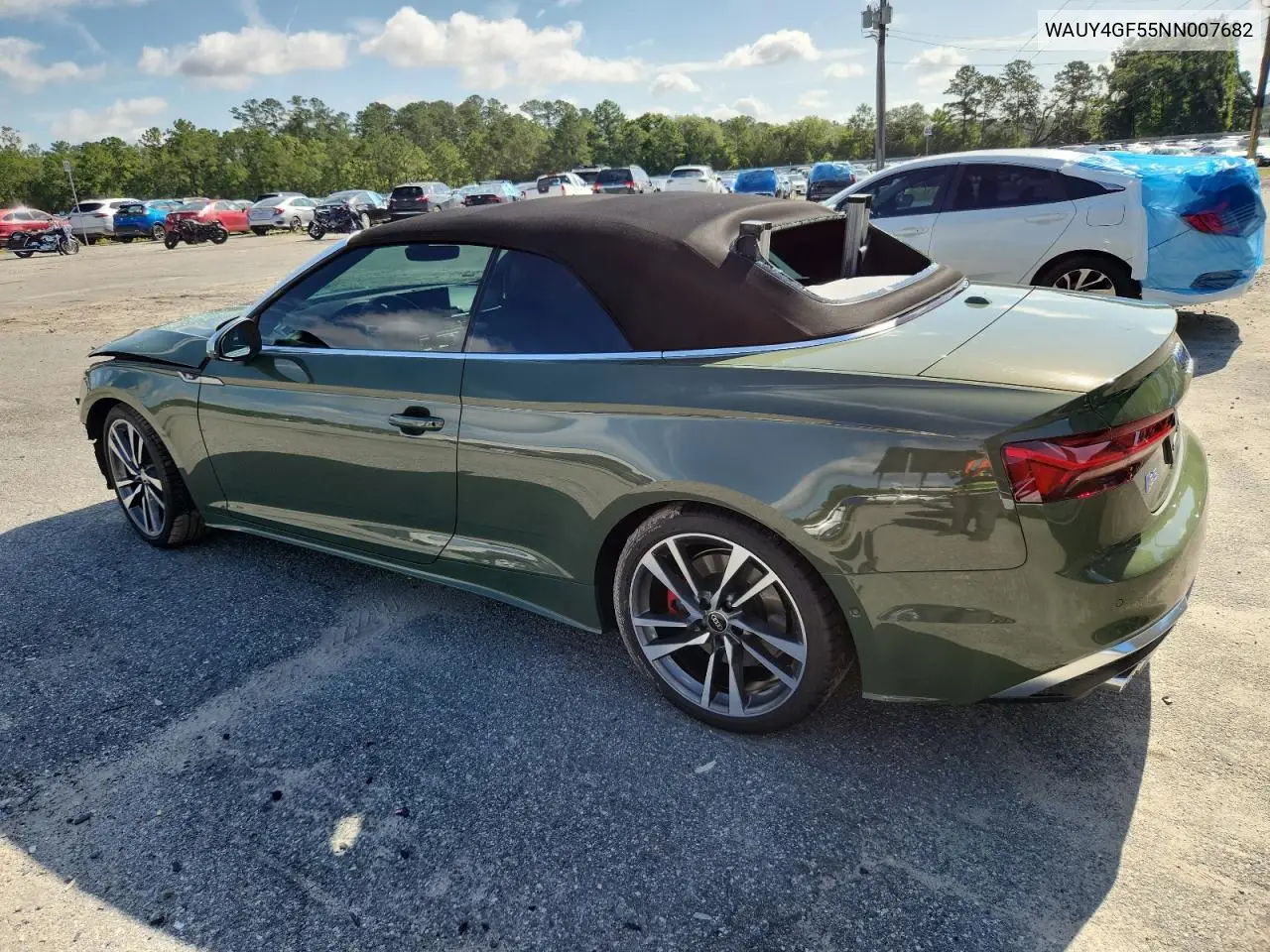 2022 Audi S5 Prestige VIN: WAUY4GF55NN007682 Lot: 61090555