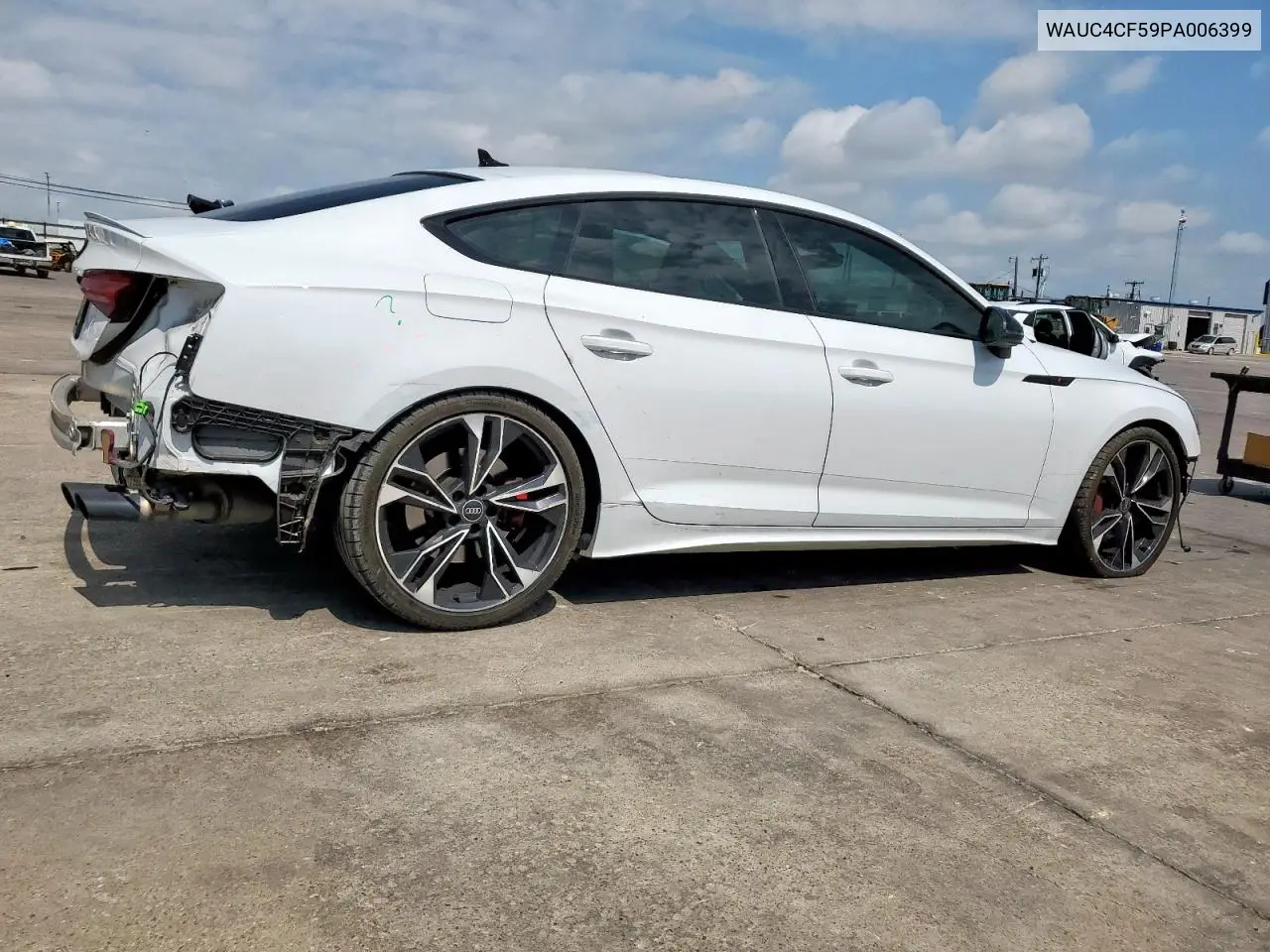 2023 Audi S5 Premium Plus VIN: WAUC4CF59PA006399 Lot: 61733545
