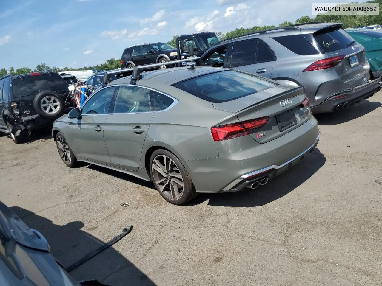 2023 Audi S5 Premium Plus VIN: WAUC4DF50PA008659 Lot: 62772165