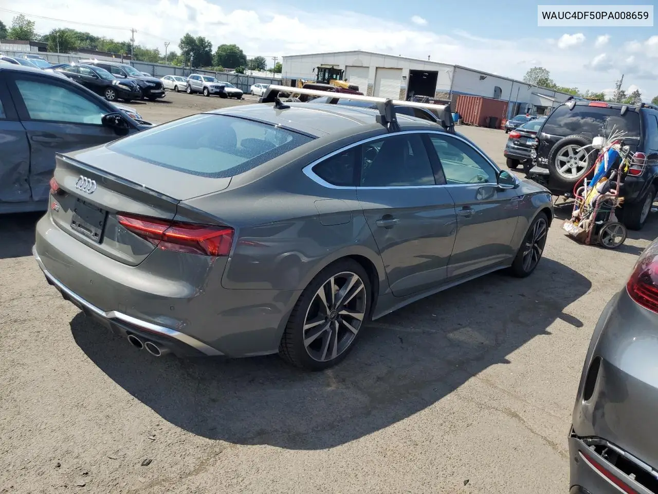 2023 Audi S5 Premium Plus VIN: WAUC4DF50PA008659 Lot: 62772165