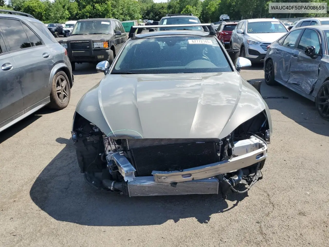 2023 Audi S5 Premium Plus VIN: WAUC4DF50PA008659 Lot: 62772165