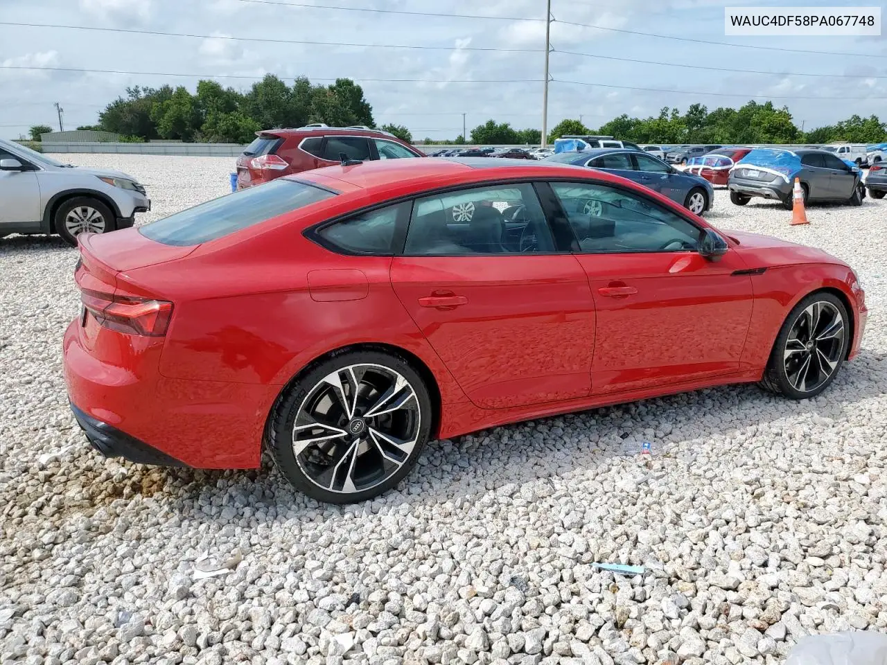 2023 Audi S5 Premium Plus VIN: WAUC4DF58PA067748 Lot: 63224915