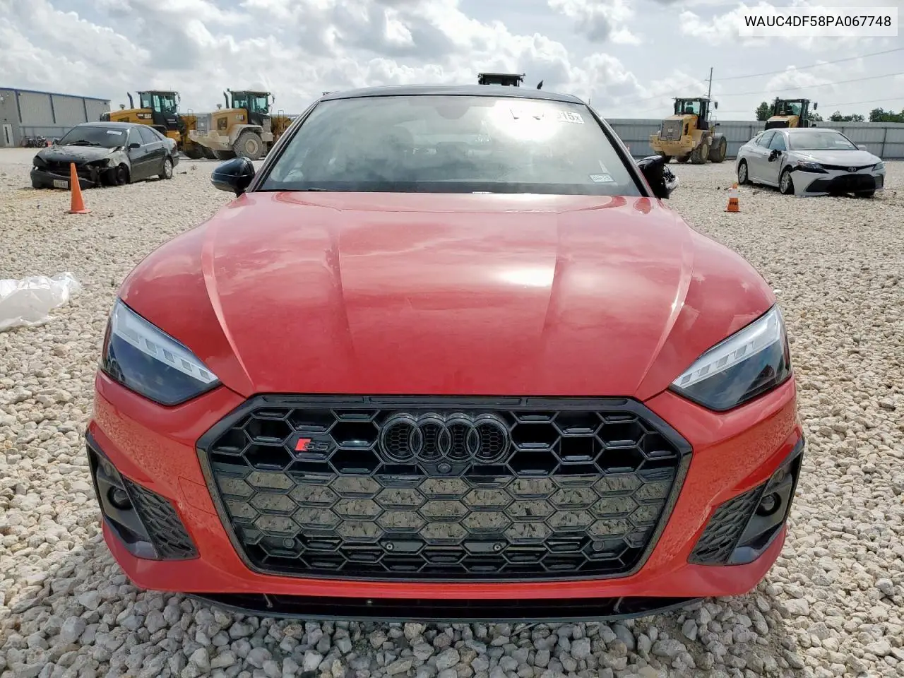 2023 Audi S5 Premium Plus VIN: WAUC4DF58PA067748 Lot: 63224915