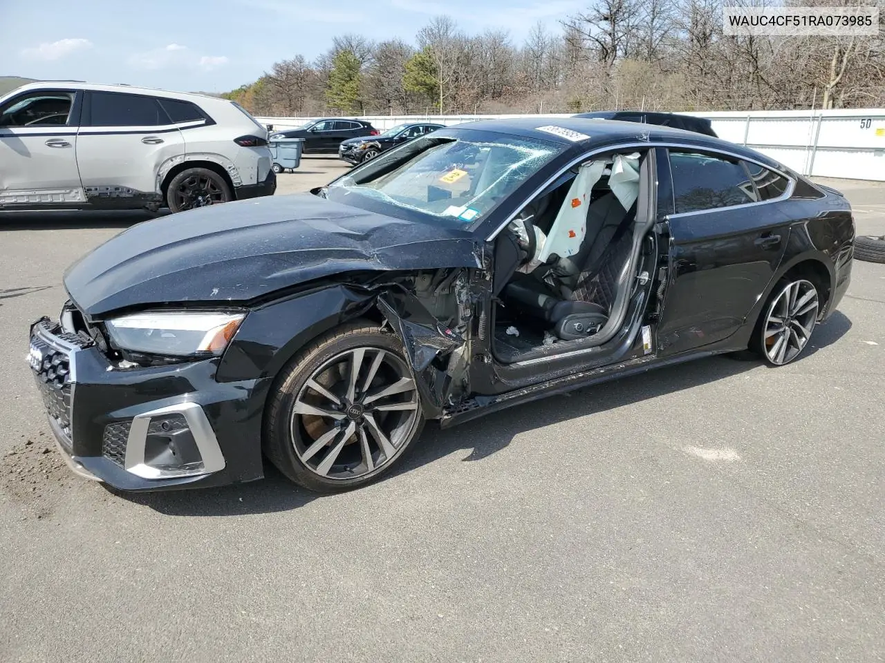 2024 Audi S5 Premium Plus VIN: WAUC4CF51RA073985 Lot: 53678985