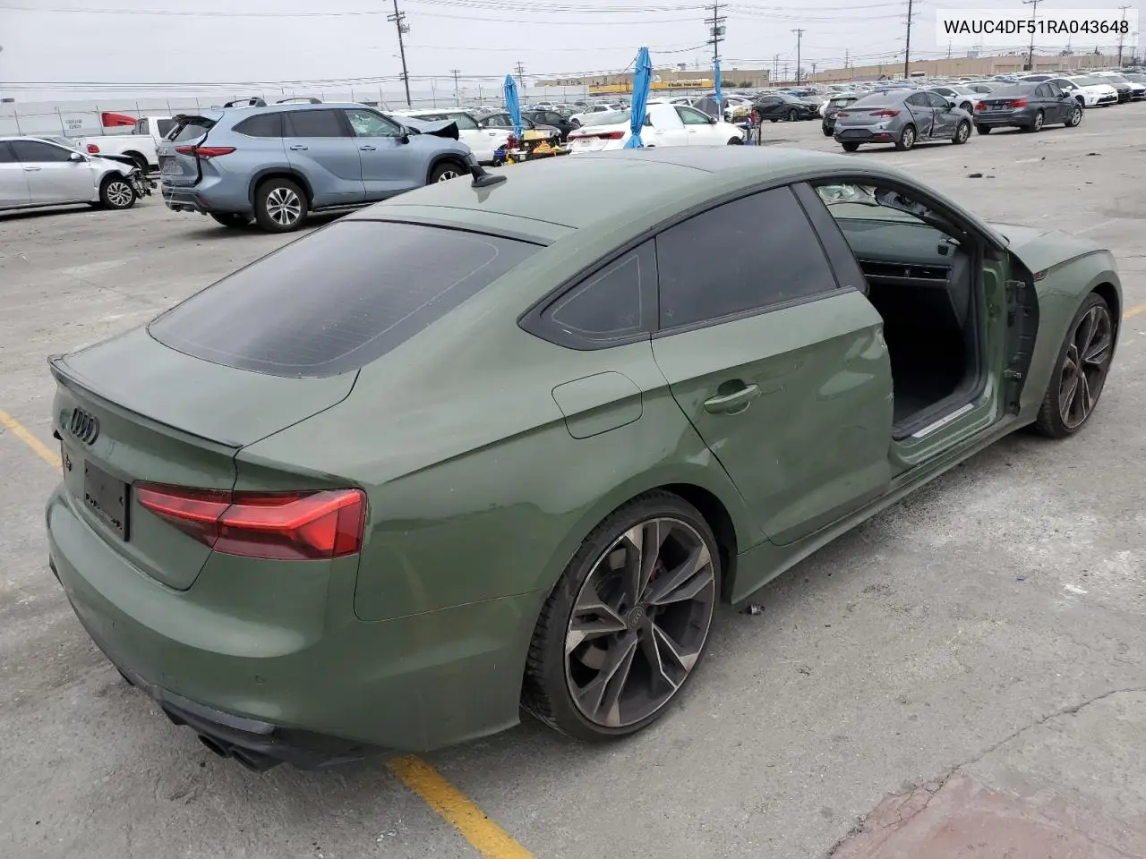 2024 Audi S5 Premium Plus VIN: WAUC4DF51RA043648 Lot: 59391865