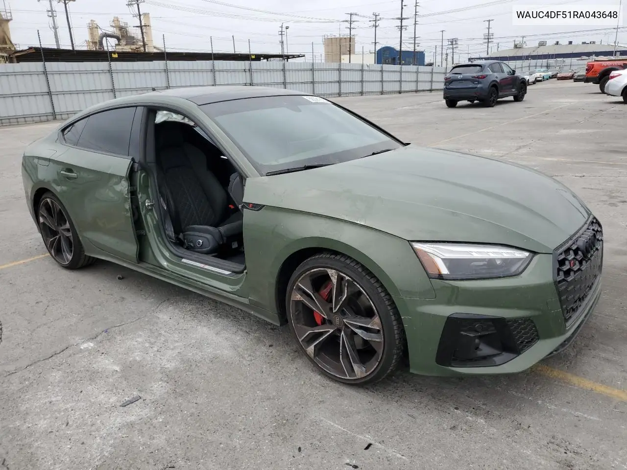 2024 Audi S5 Premium Plus VIN: WAUC4DF51RA043648 Lot: 59391865