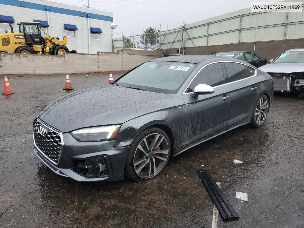 2024 Audi S5 Premium Plus VIN: WAUC4CF52RA11969 Lot: 59545165