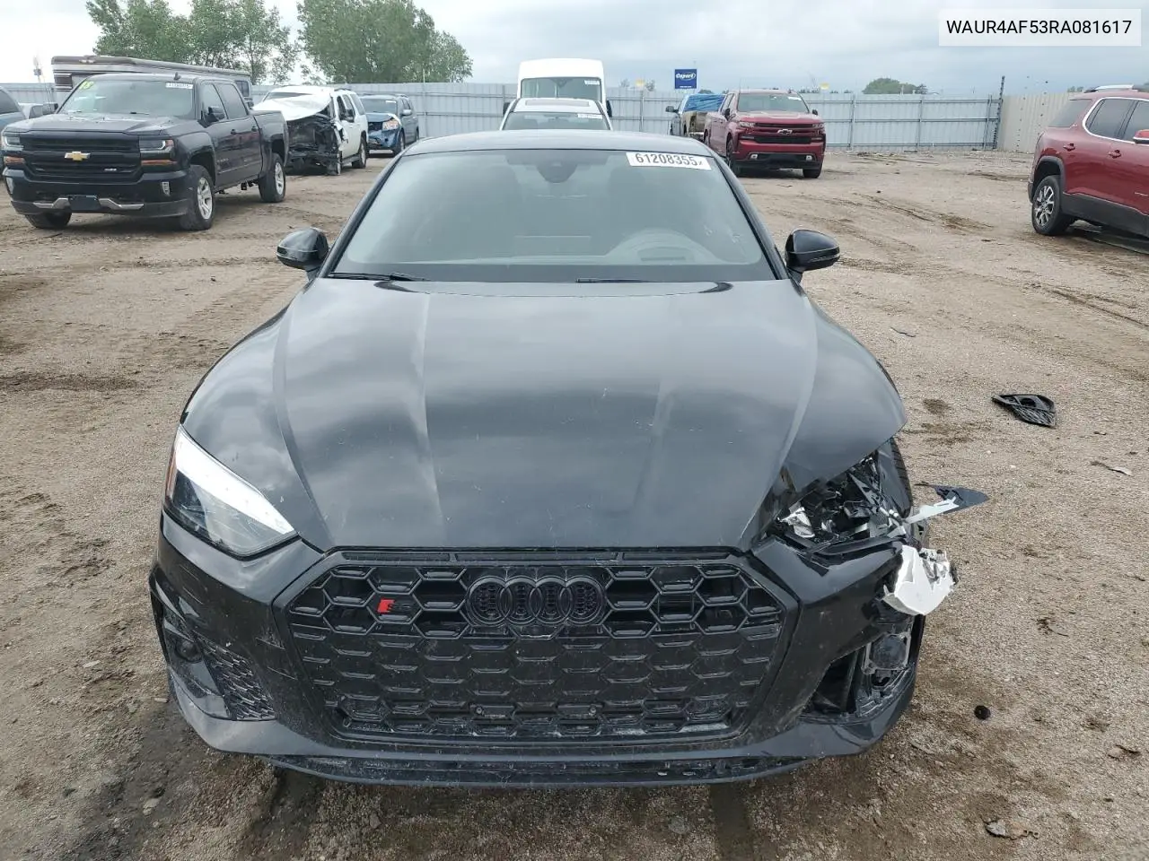 2024 Audi S5 Prestige VIN: WAUR4AF53RA081617 Lot: 61208355
