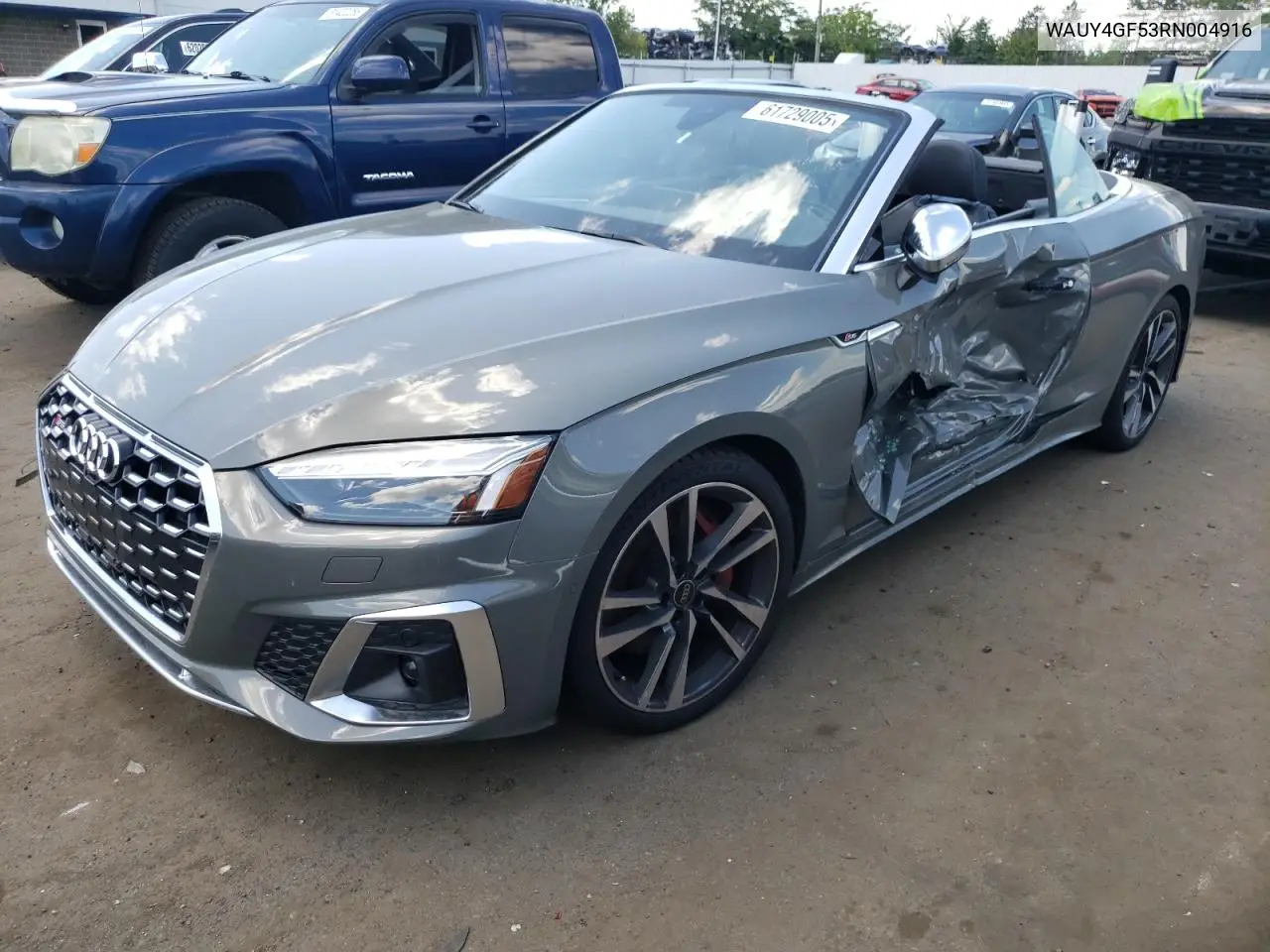 2024 Audi S5 Prestige VIN: WAUY4GF53RN004916 Lot: 61729005