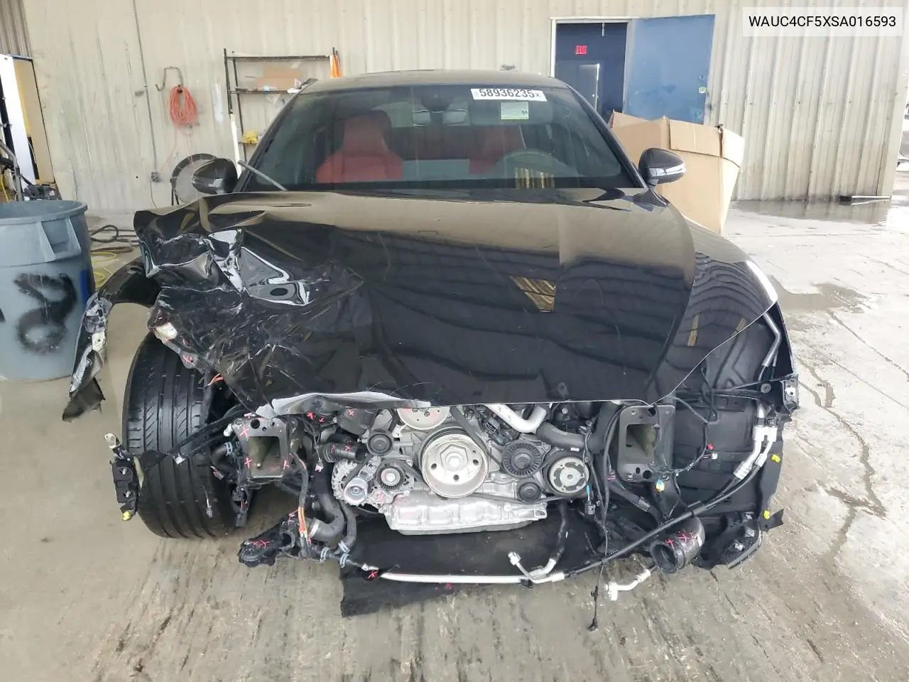 2025 Audi S5 Premium Plus VIN: WAUC4CF5XSA016593 Lot: 58936235