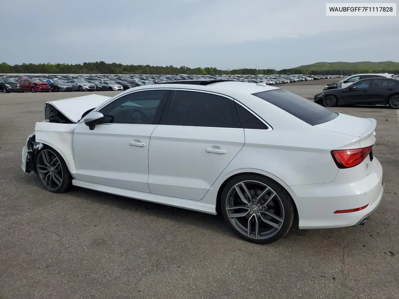 2015 Audi S3 Premium Plus VIN: WAUBFGFF7F1117828 Lot: 56778335