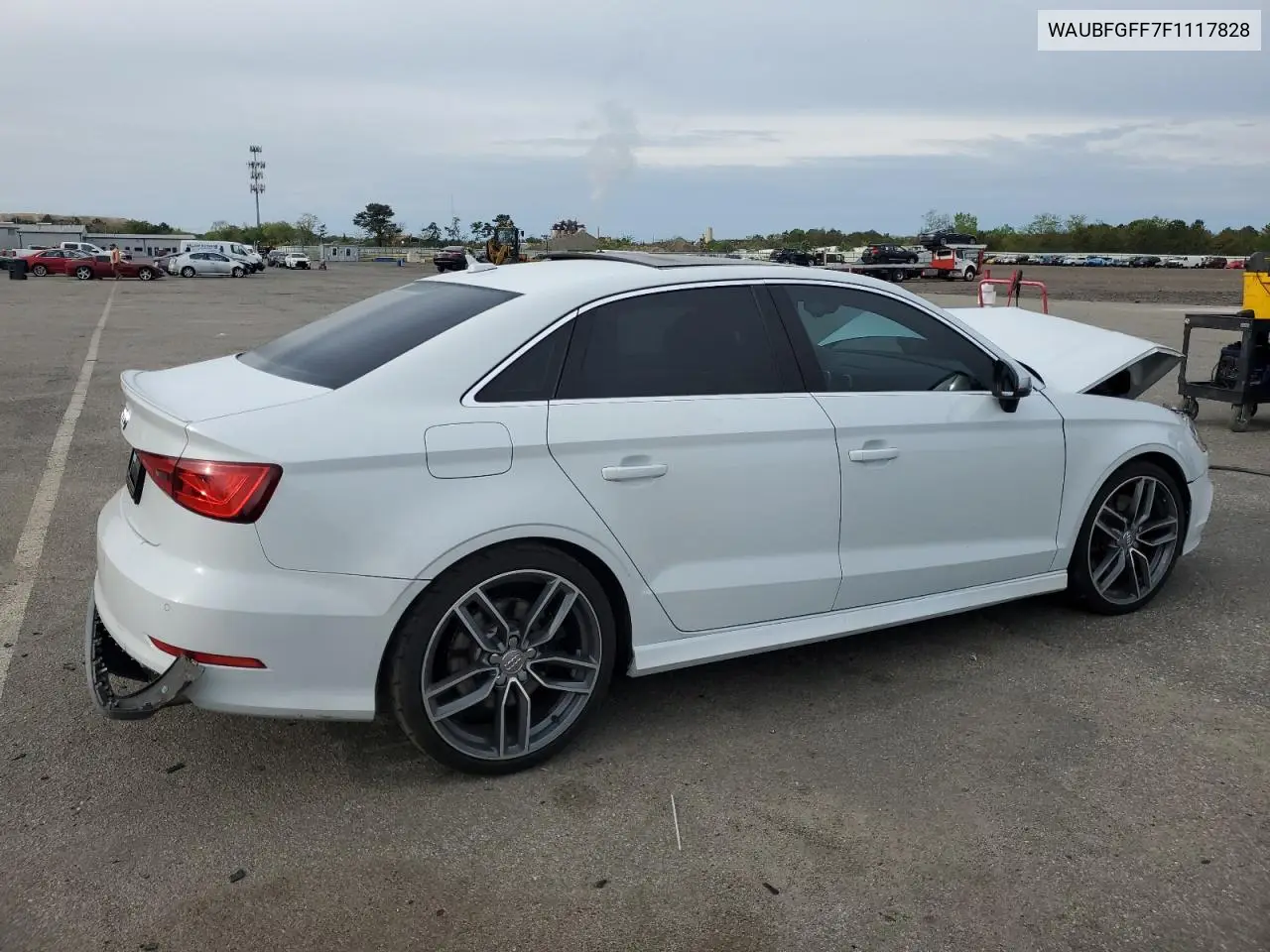 2015 Audi S3 Premium Plus VIN: WAUBFGFF7F1117828 Lot: 56778335