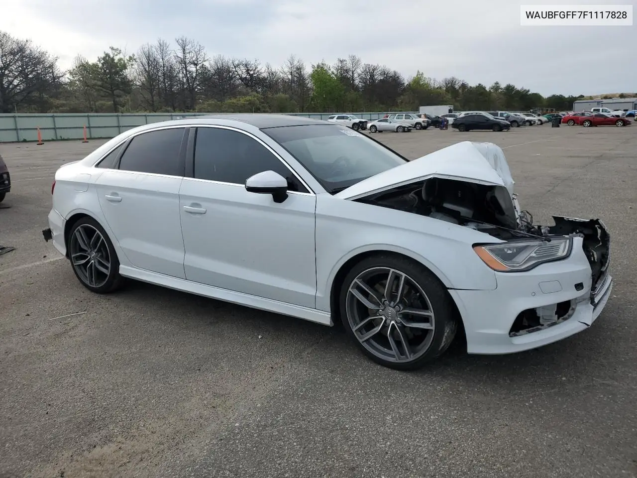 2015 Audi S3 Premium Plus VIN: WAUBFGFF7F1117828 Lot: 56778335