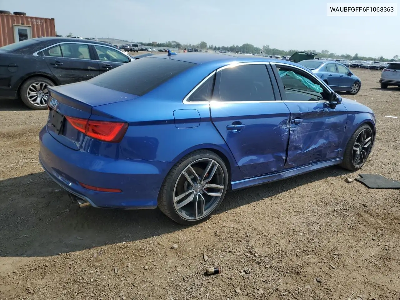 2015 Audi S3 Premium Plus VIN: WAUBFGFF6F1068363 Lot: 59728735