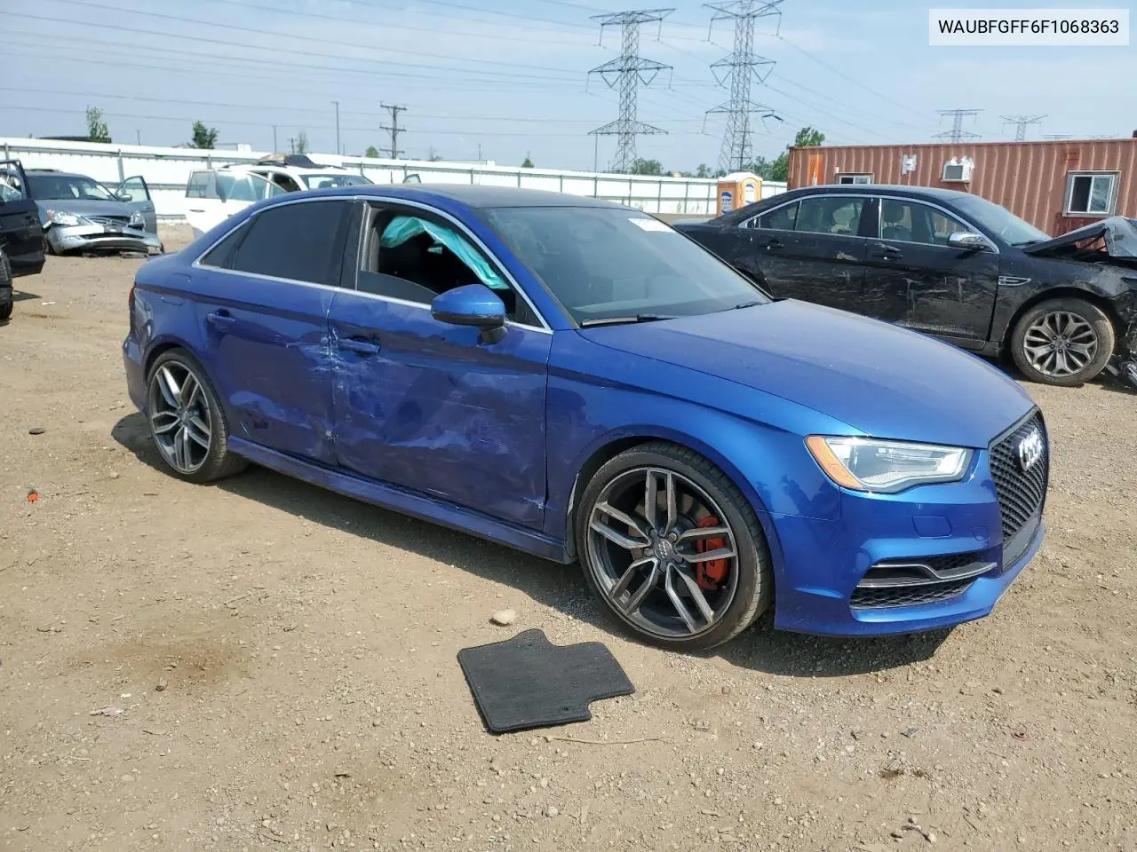 2015 Audi S3 Premium Plus VIN: WAUBFGFF6F1068363 Lot: 59728735