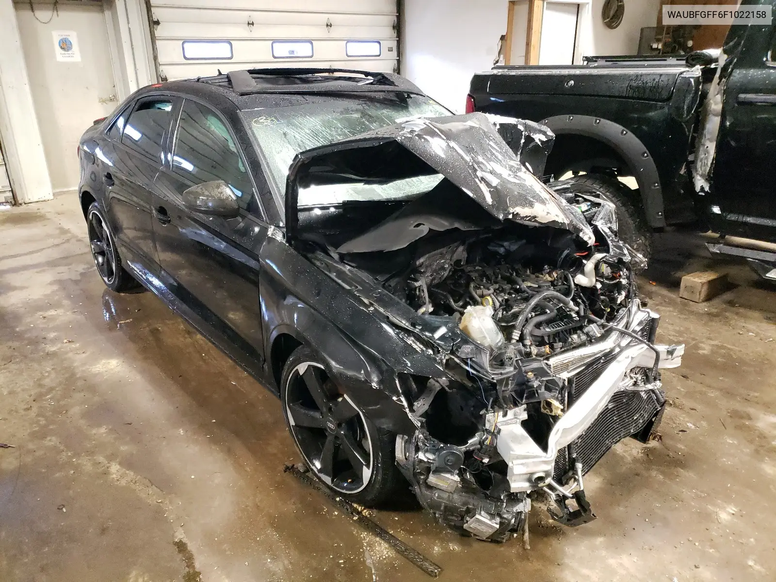 2015 Audi A3 Premium VIN: WAUBFGFF6F1022158 Lot: 60157395