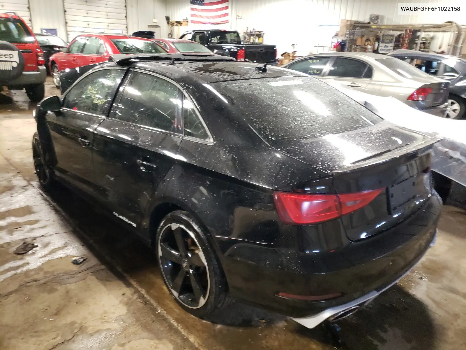 2015 Audi A3 Premium VIN: WAUBFGFF6F1022158 Lot: 60157395