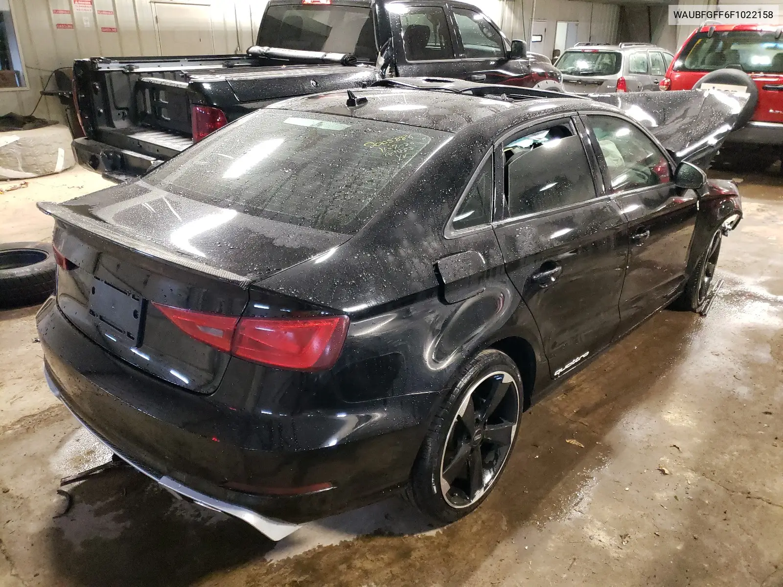 2015 Audi A3 Premium VIN: WAUBFGFF6F1022158 Lot: 60157395