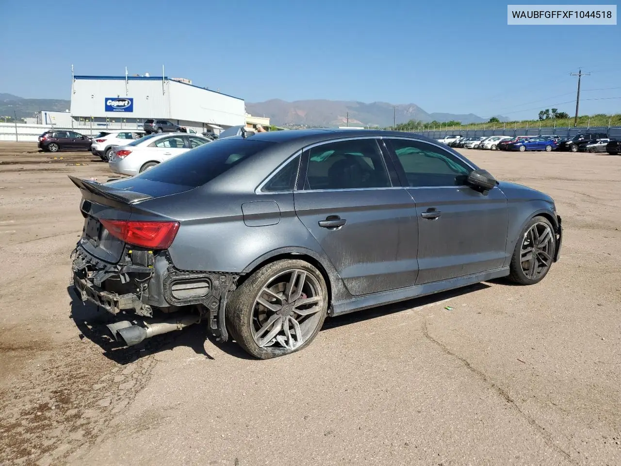 2015 Audi S3 Premium Plus VIN: WAUBFGFFXF1044518 Lot: 60318135
