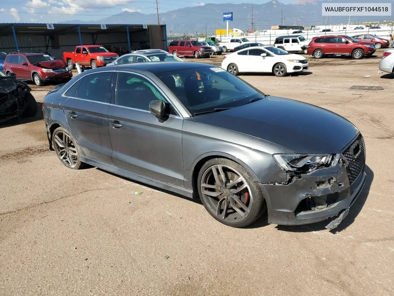 2015 Audi S3 Premium Plus VIN: WAUBFGFFXF1044518 Lot: 60318135