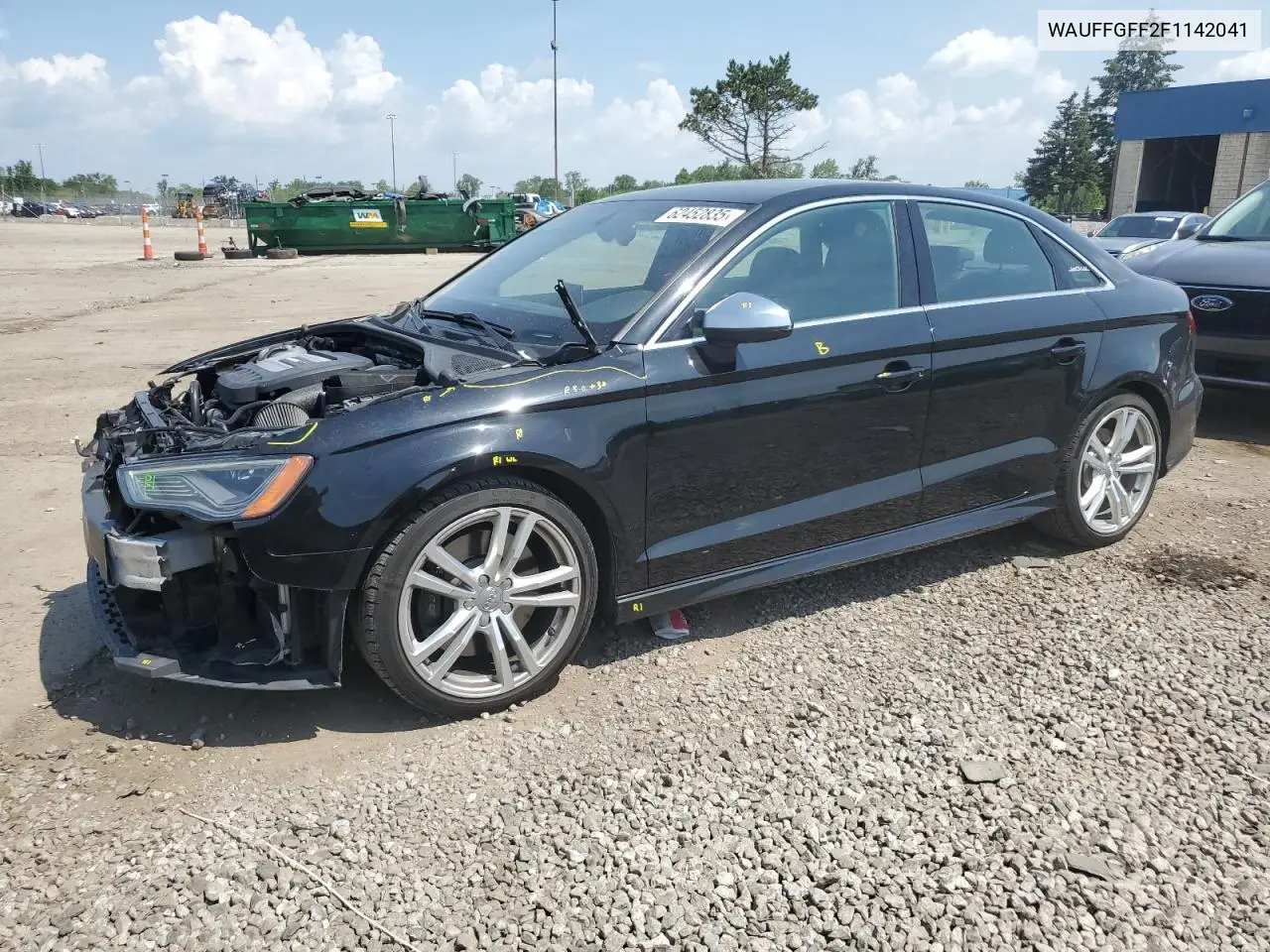 2015 Audi S3 Prestige VIN: WAUFFGFF2F1142041 Lot: 62452835