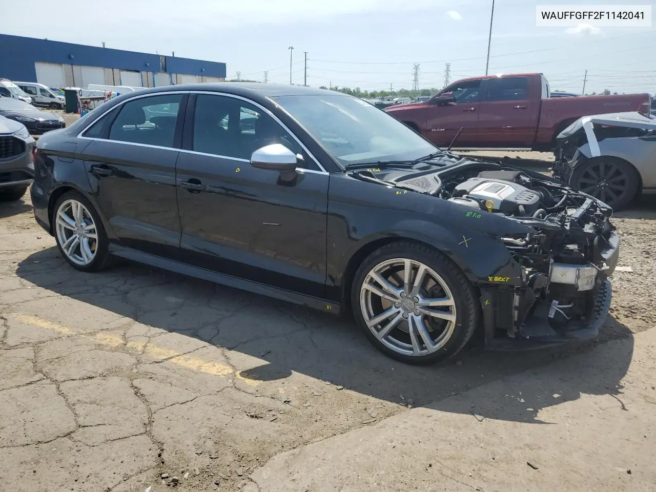2015 Audi S3 Prestige VIN: WAUFFGFF2F1142041 Lot: 62452835