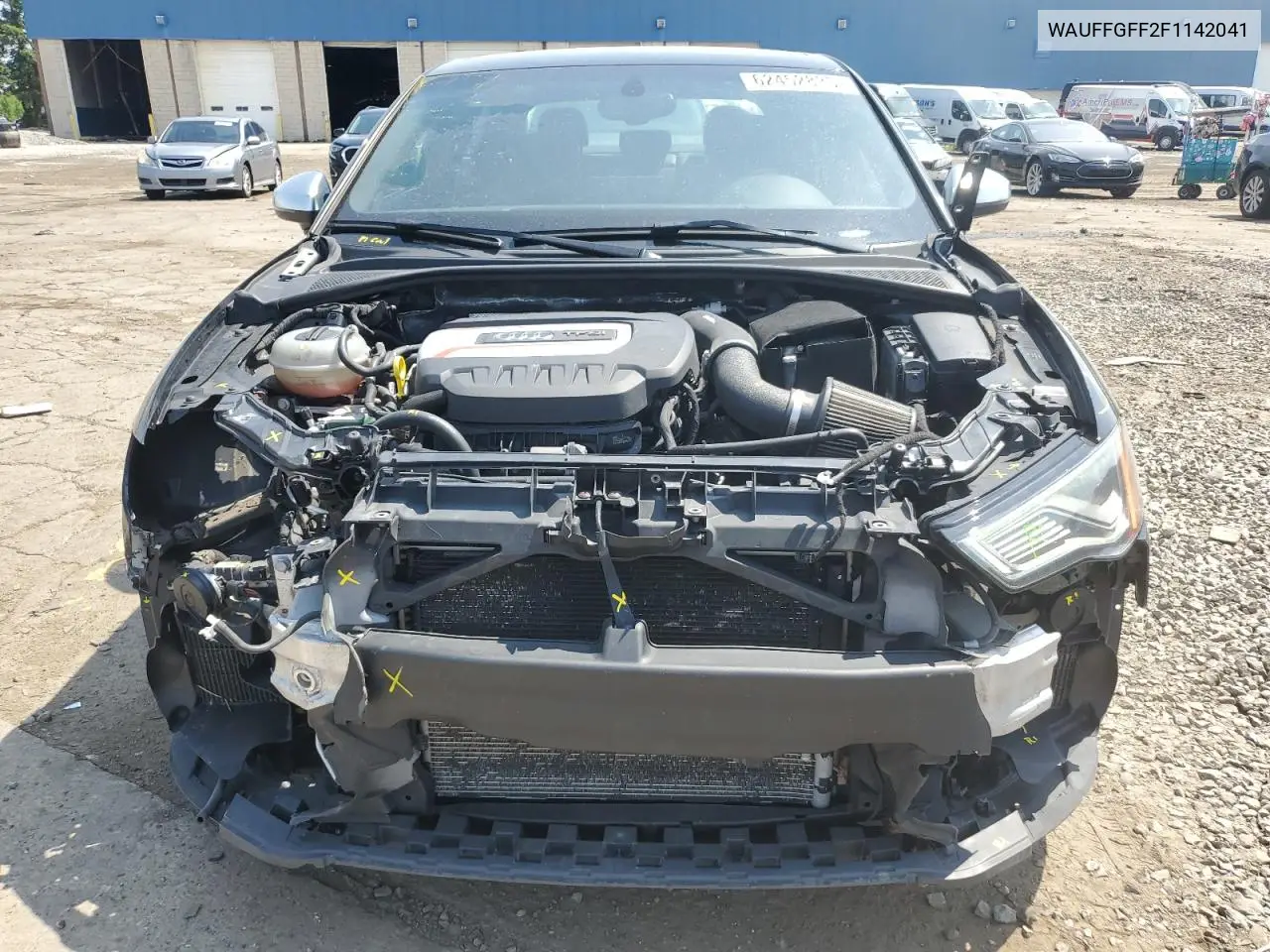 2015 Audi S3 Prestige VIN: WAUFFGFF2F1142041 Lot: 62452835