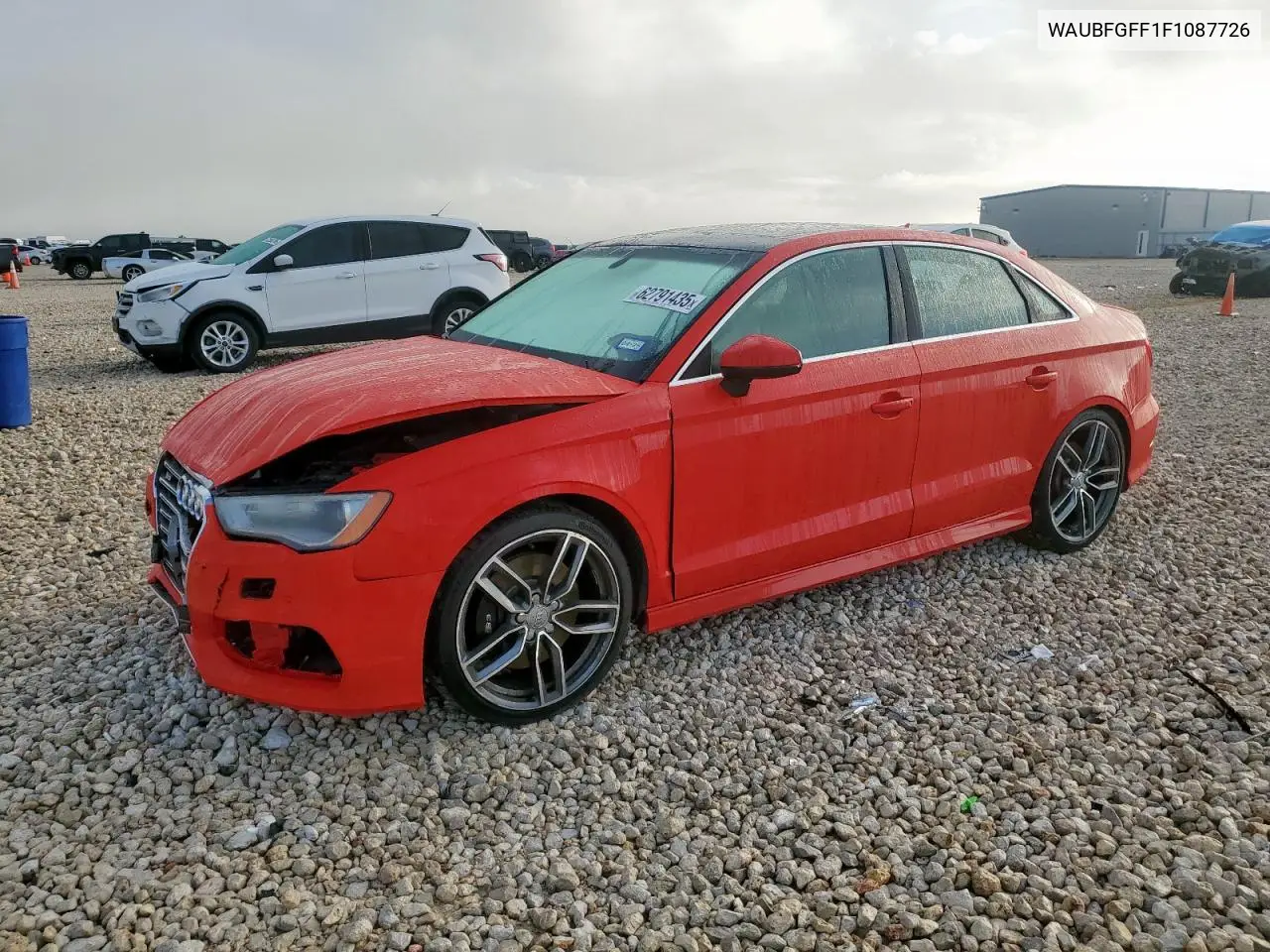 2015 Audi S3 Premium Plus VIN: WAUBFGFF1F1087726 Lot: 62791435
