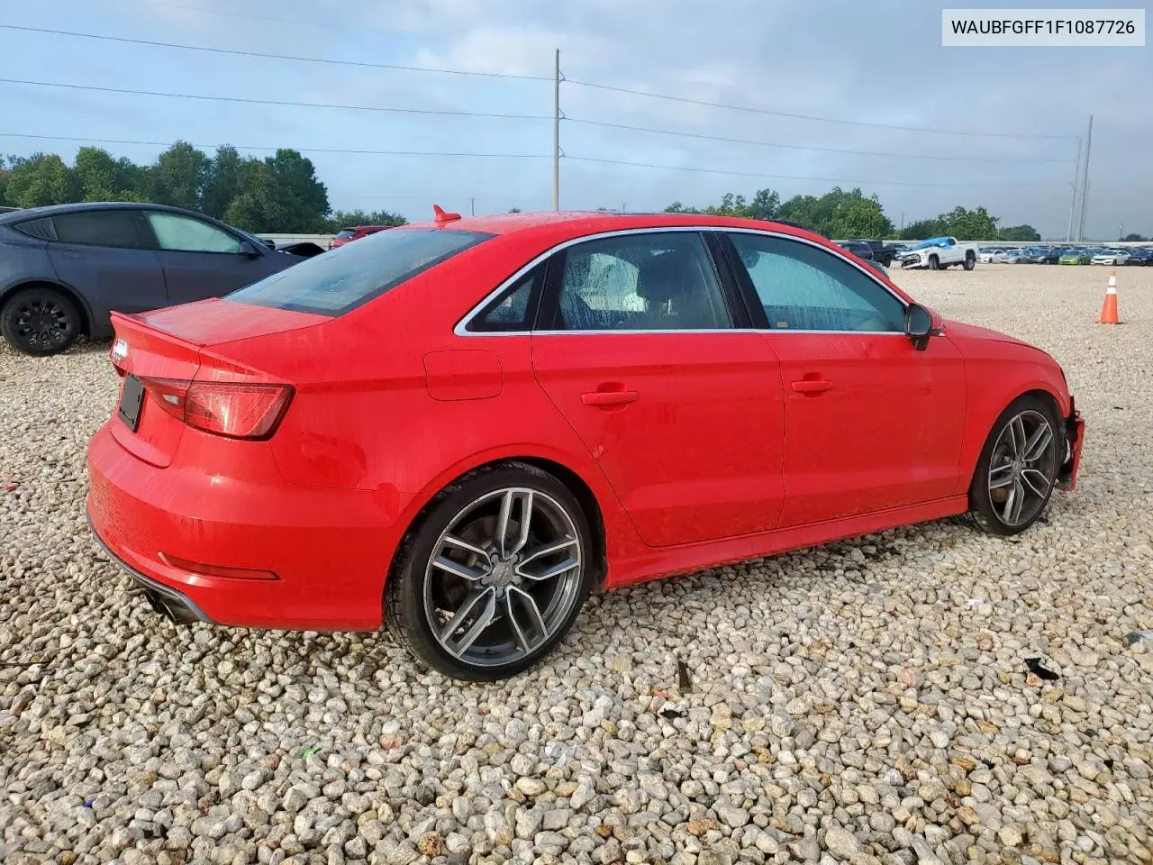 2015 Audi S3 Premium Plus VIN: WAUBFGFF1F1087726 Lot: 62791435