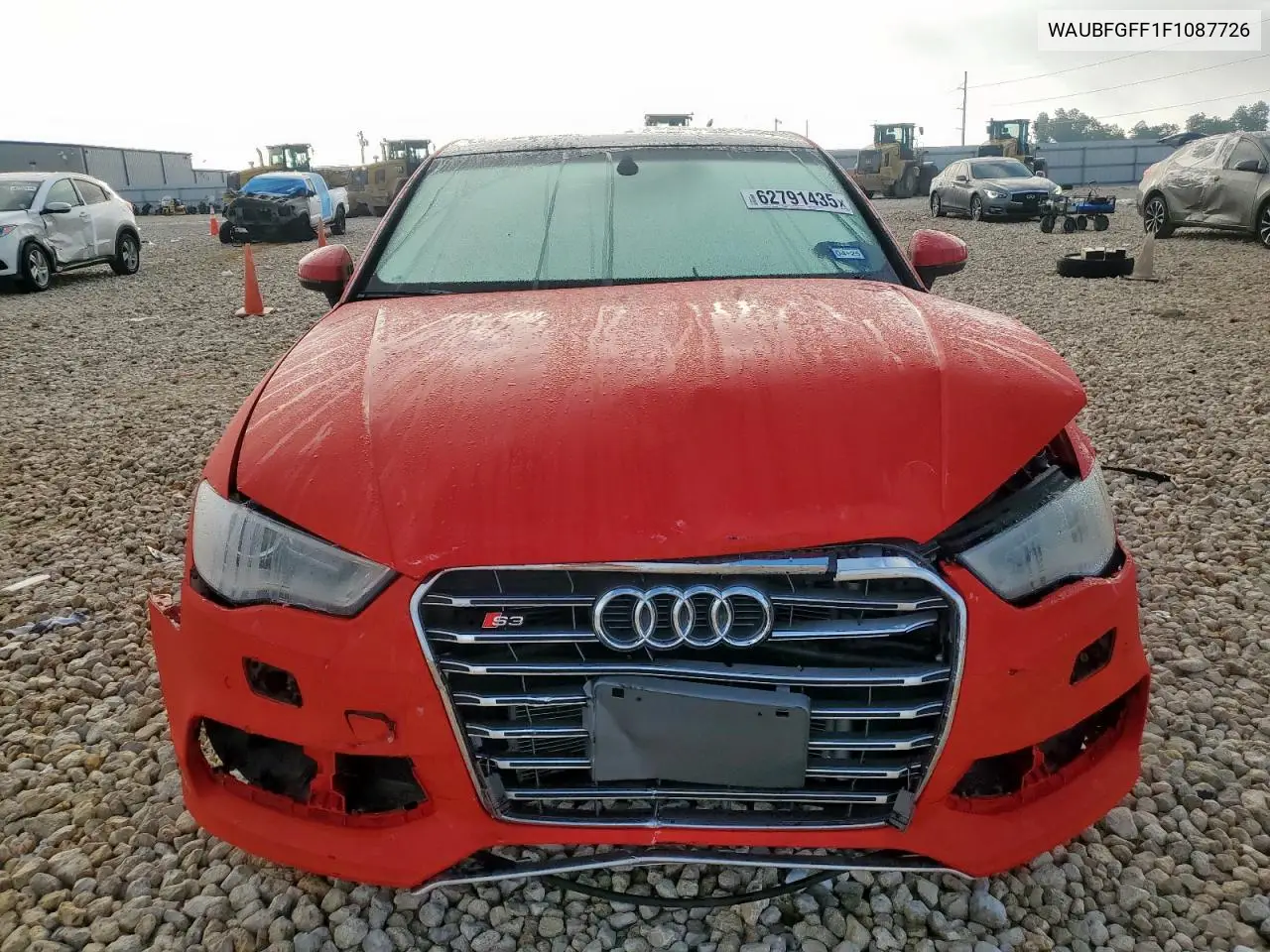 2015 Audi S3 Premium Plus VIN: WAUBFGFF1F1087726 Lot: 62791435