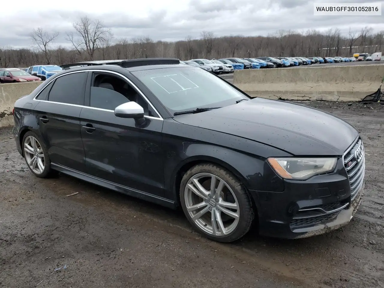 2016 Audi S3 Premium Plus VIN: WAUB1GFF3G1052816 Lot: 48749855