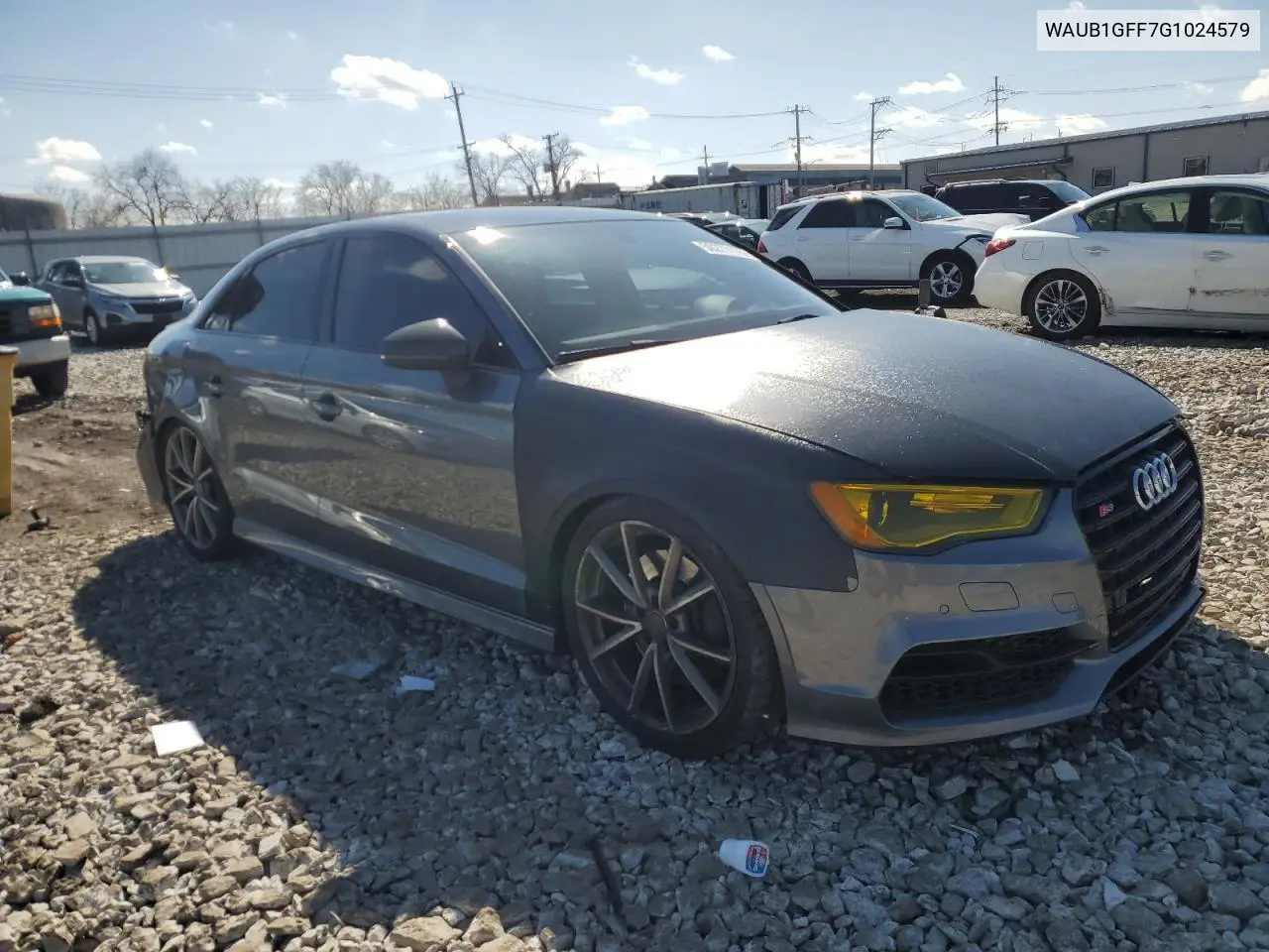 2016 Audi S3 Premium Plus VIN: WAUB1GFF7G1024579 Lot: 50277175