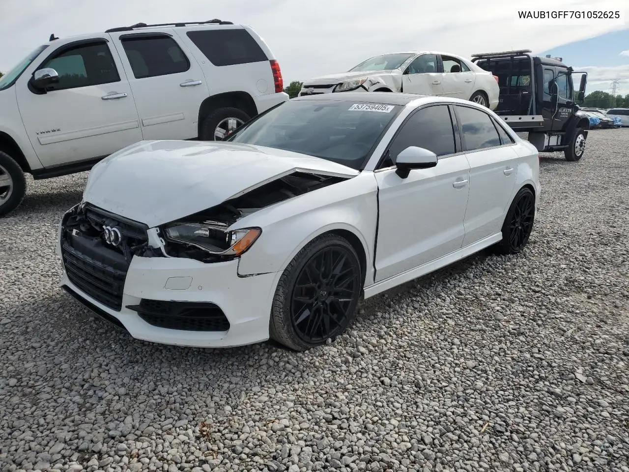 2016 Audi S3 Premium Plus VIN: WAUB1GFF7G1052625 Lot: 53759405