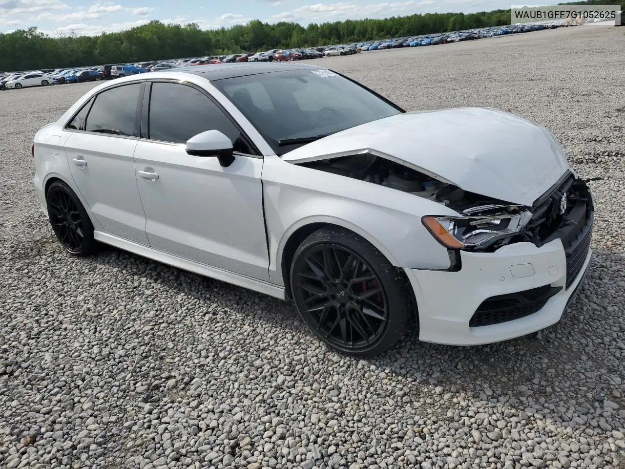 2016 Audi S3 Premium Plus VIN: WAUB1GFF7G1052625 Lot: 53759405