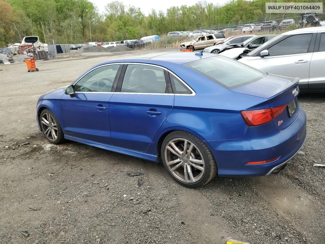 2016 Audi S3 Prestige VIN: WAUF1GFF4G1064409 Lot: 53880545
