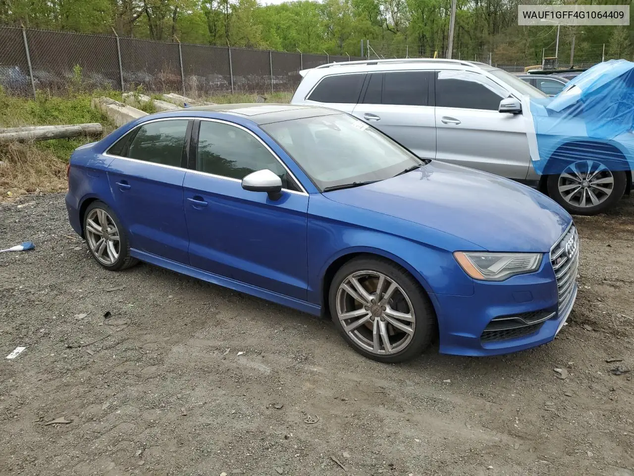 2016 Audi S3 Prestige VIN: WAUF1GFF4G1064409 Lot: 53880545