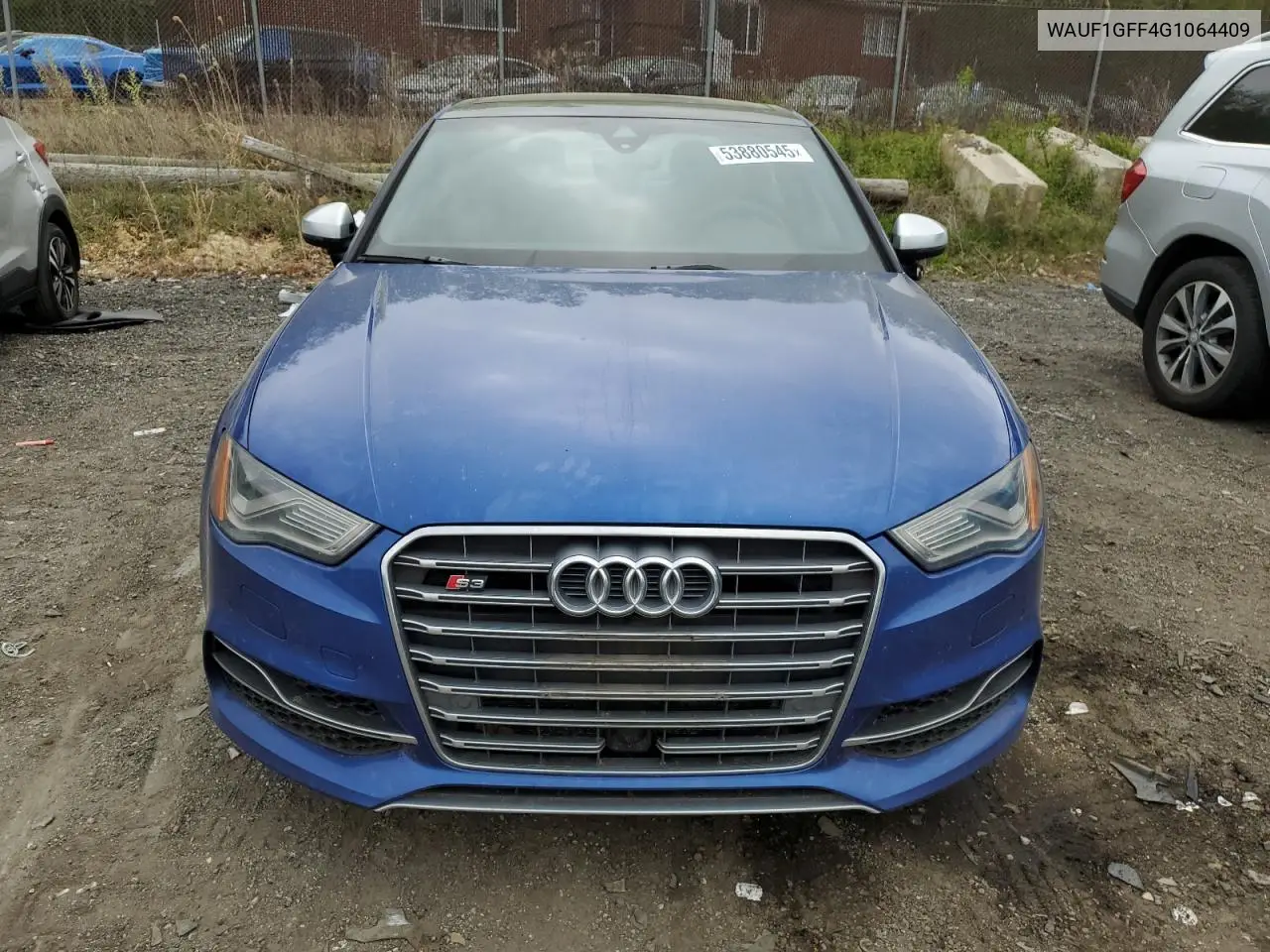 2016 Audi S3 Prestige VIN: WAUF1GFF4G1064409 Lot: 53880545