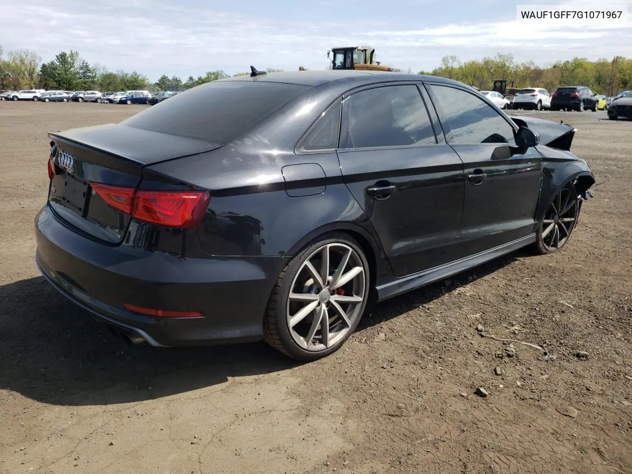 2016 Audi S3 Prestige VIN: WAUF1GFF7G1071967 Lot: 55042435