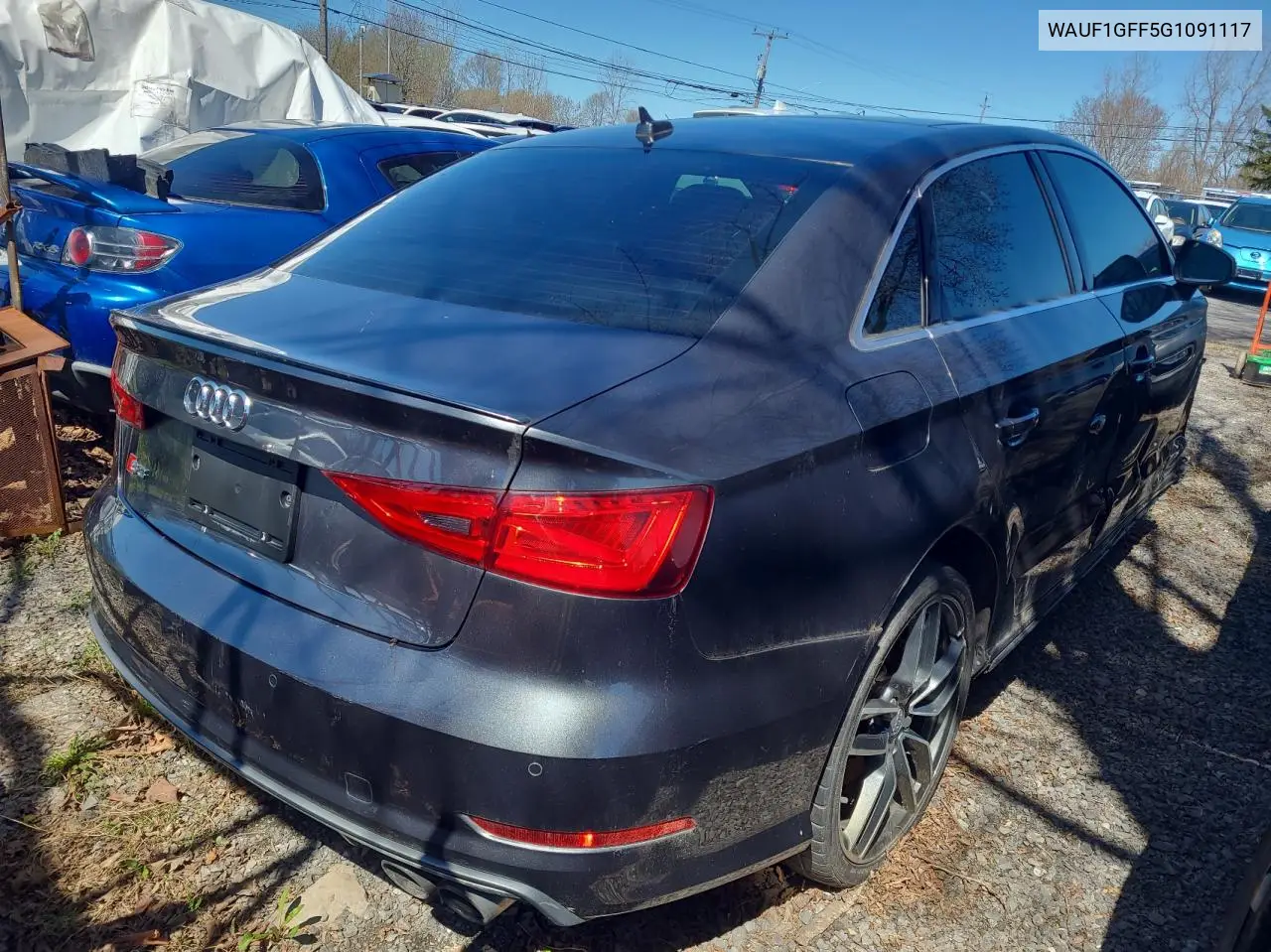 2016 Audi S3 Prestige VIN: WAUF1GFF5G1091117 Lot: 55428945