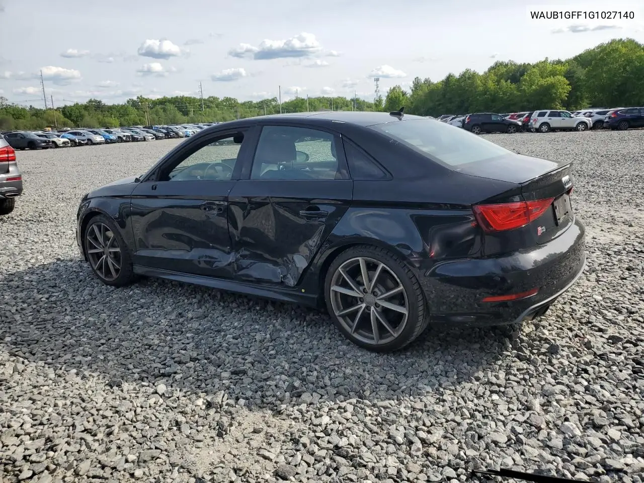 2016 Audi S3 Premium Plus VIN: WAUB1GFF1G1027140 Lot: 58362695