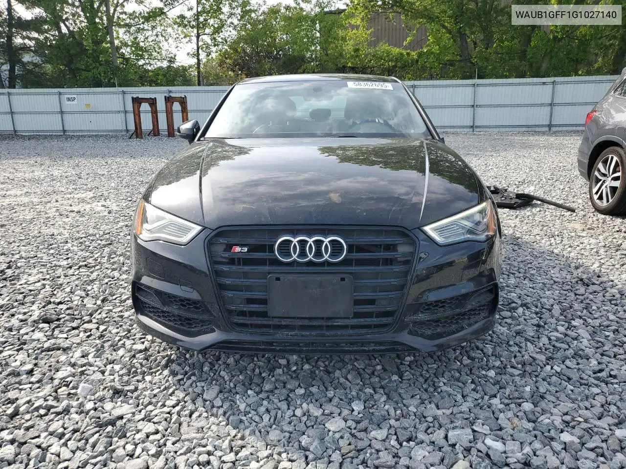 2016 Audi S3 Premium Plus VIN: WAUB1GFF1G1027140 Lot: 58362695