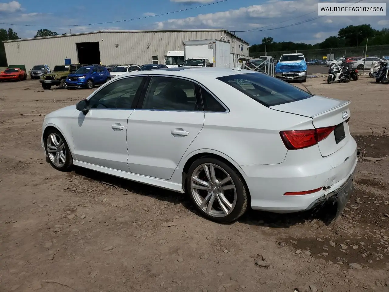 2016 Audi S3 Premium Plus VIN: WAUB1GFF6G1074566 Lot: 58475925