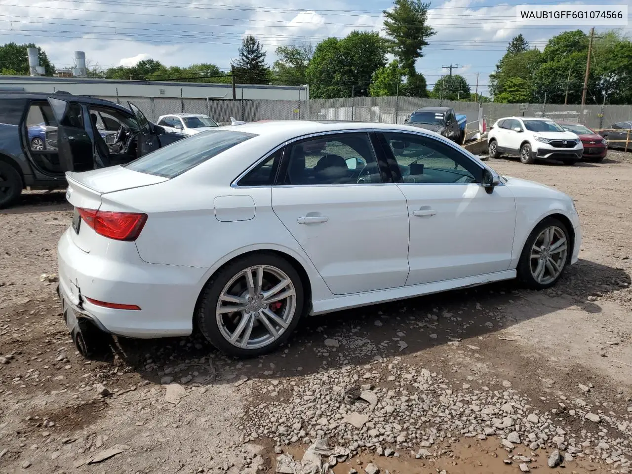 2016 Audi S3 Premium Plus VIN: WAUB1GFF6G1074566 Lot: 58475925