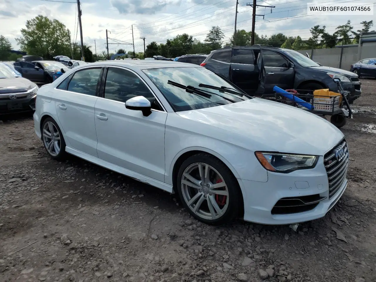 2016 Audi S3 Premium Plus VIN: WAUB1GFF6G1074566 Lot: 58475925