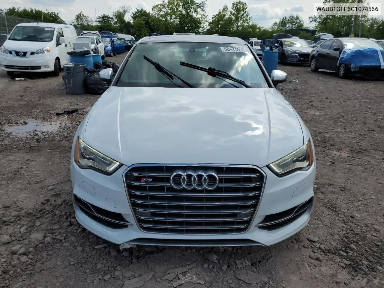 2016 Audi S3 Premium Plus VIN: WAUB1GFF6G1074566 Lot: 58475925