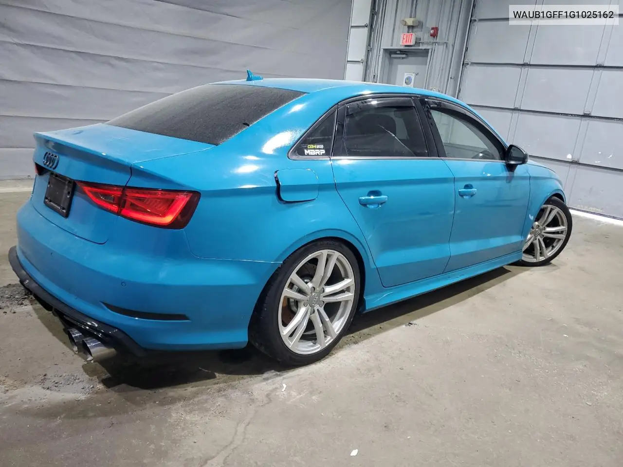 2016 Audi S3 Premium Plus VIN: WAUB1GFF1G1025162 Lot: 59738035