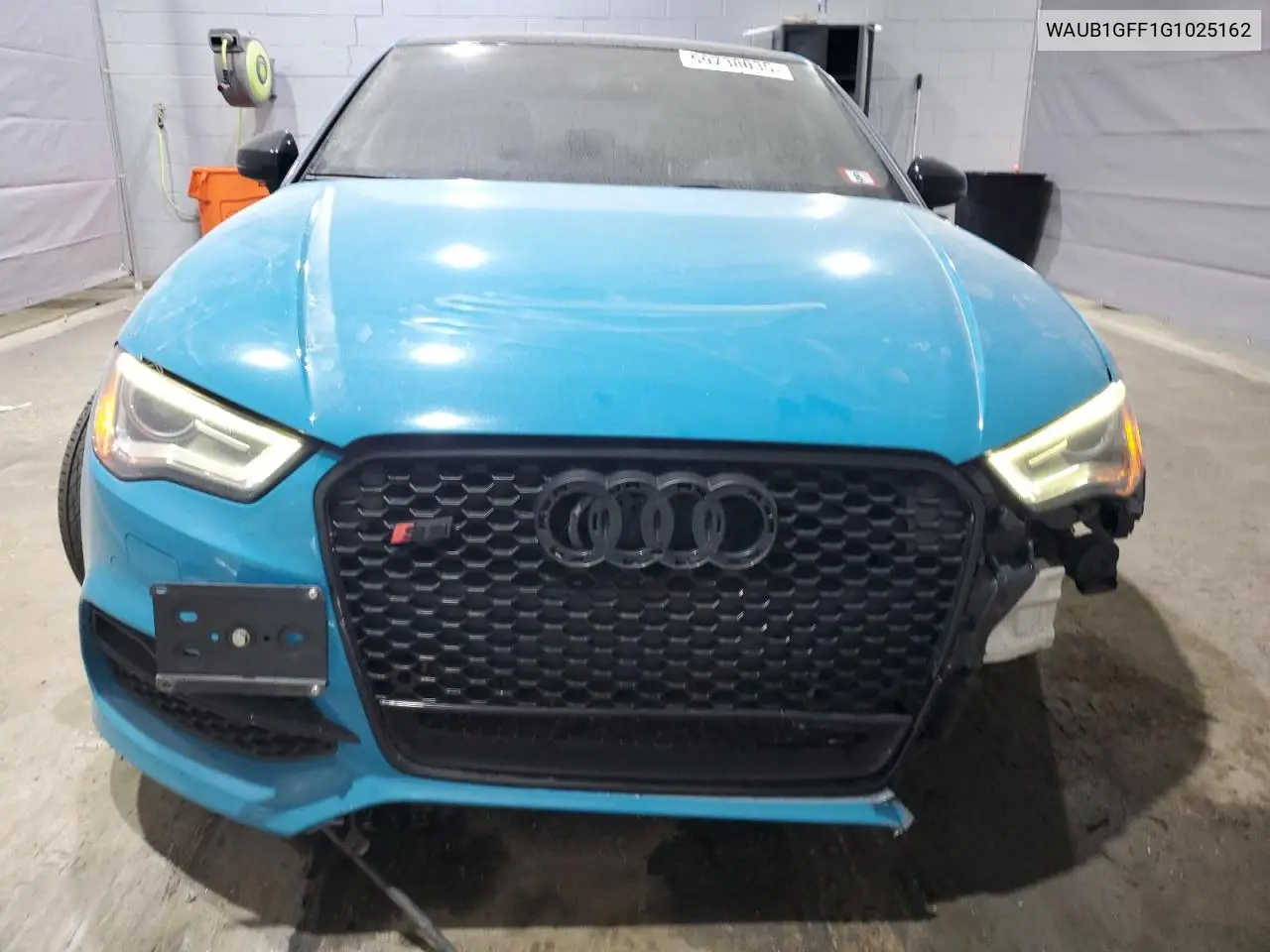 2016 Audi S3 Premium Plus VIN: WAUB1GFF1G1025162 Lot: 59738035